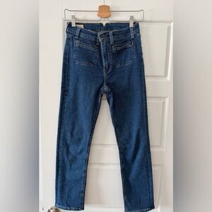 Levi's Dark Blue Denim Jeans